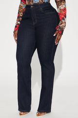 Amaya Sculpting Stretch Bootcut Jeans - Dark Wash