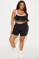You Got Served Active Biker Short - Black