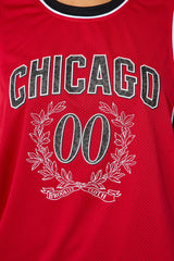 Chicago Jersey Tank Top - Red