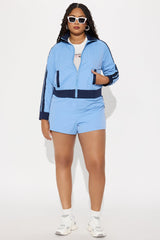 Head In The Game Short Set - Blue/combo
