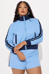 Head In The Game Short Set - Blue/combo