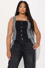 Leon Acid Wash Barrel Pant Set - Black/combo