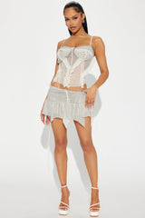 Fairy Dream Skirt Set - Grey/combo