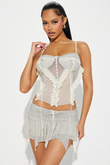 Fairy Dream Skirt Set - Grey/combo