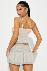 Fairy Dream Skirt Set - Grey/combo