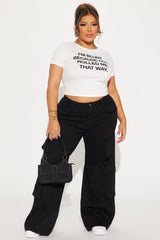 I'm Blunt Because God Rolled Me That Way Tee - White