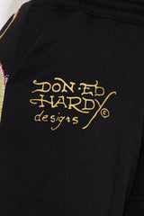 Ed Hardy Mary Tube Top Pant Set - Black