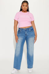Von Dutch Wings Baby Tee - Pink