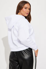 Lucky 8 Ball Hoodie - White