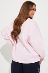 LA Pilates Club Crew Neck Sweatshirt - Pink