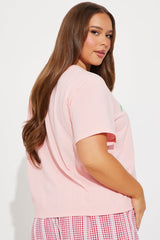 Lola Bunny Cherries Tee - Pink