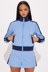 Head In The Game Short Set - Blue/combo