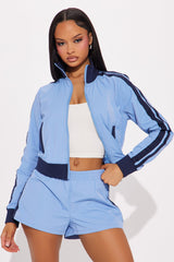 Head In The Game Short Set - Blue/combo