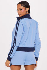 Head In The Game Short Set - Blue/combo
