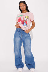 Lola Bunny Cherries Tee - Pink