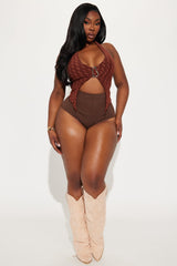 Fresh Start Micro Booty Short - Chocolate