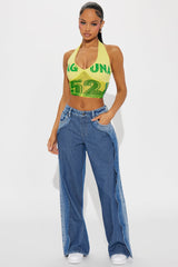 Feelings On Silent Non Stretch Straight Leg Jeans - Medium Wash