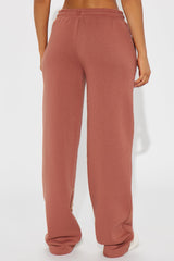 Von Dutch Vintage Wide Leg Pant - Mocha