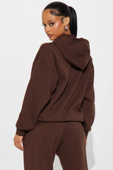Von Dutch Patch Hoodie - Brown