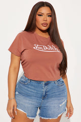 Von Dutch OG Baby Tee - Brown