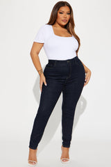 Aria Sculpting Skinny Jeans - Dark Wash