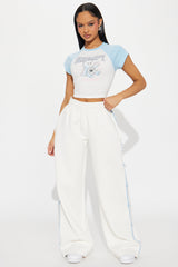 Care Bear Grumpy Raglan Tee - Light Blue