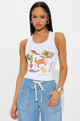 Le Picnic Tank Top - White