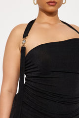 Modern Style Pant Set - Black
