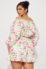 Mollie Short Set - Pink/combo