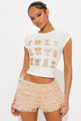 Welcome To The Jungle Tee - Cream