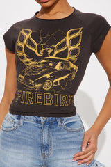 Vintage Chevy Firebird Tee - Brown