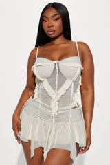 Fairy Dream Skirt Set - Grey/combo