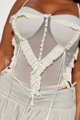 Fairy Dream Skirt Set - Grey/combo