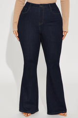 Milana Sculpting Stretch Flare Jeans - Dark Wash