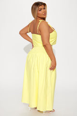 Feeling The Sunshine Skirt Set - Yellow