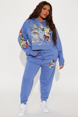 Ed Hardy Brave Eagle Jogger - Blue