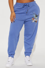 Ed Hardy Brave Eagle Jogger - Blue