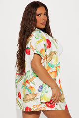 Summer Harvest Short Set - Multi Color