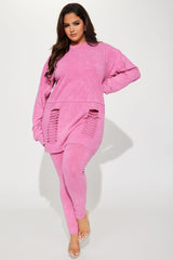 Forget The Rest Legging Set - Pink
