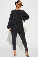 Forget The Rest Legging Set - Black