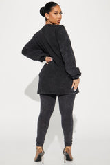 Forget The Rest Legging Set - Black