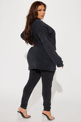 Forget The Rest Legging Set - Black