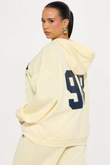New York Or Nowhere Hoodie - Yellow
