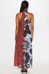 Leila Floral Short Set - Black/combo