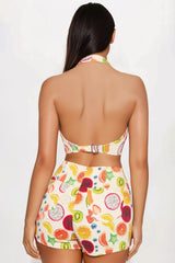 Sweet Paradise Short Set - Multi Color