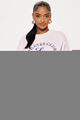 LA Pilates Club Crew Neck Sweatshirt - Pink