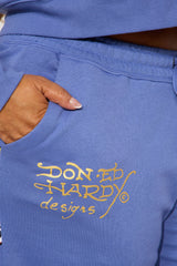 Ed Hardy Love Kills Pant Set - Blue
