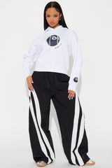 Lucky 8 Ball Hoodie - White