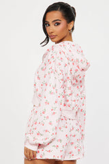 Fiona Floral Short Set - Pink