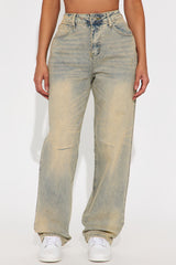 Always Pressed Baggy Jeans - Vintage Wash